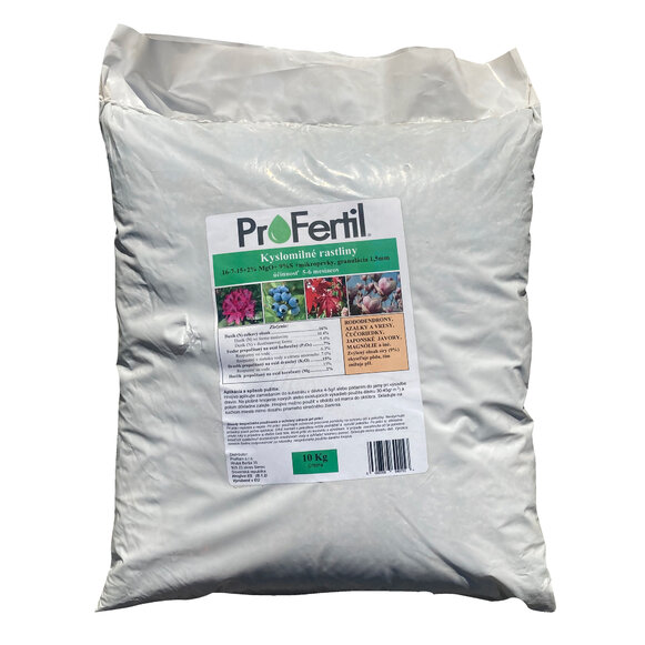 ProFertil Kyslomilné rastliny 16-7-15+4MgO 5-6M hnojivo (10kg)