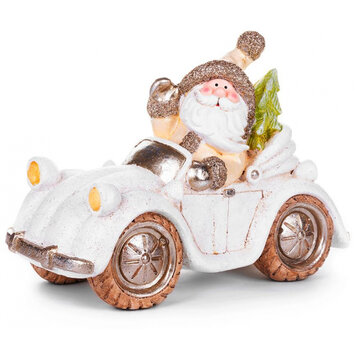 Santa v aute, keramika