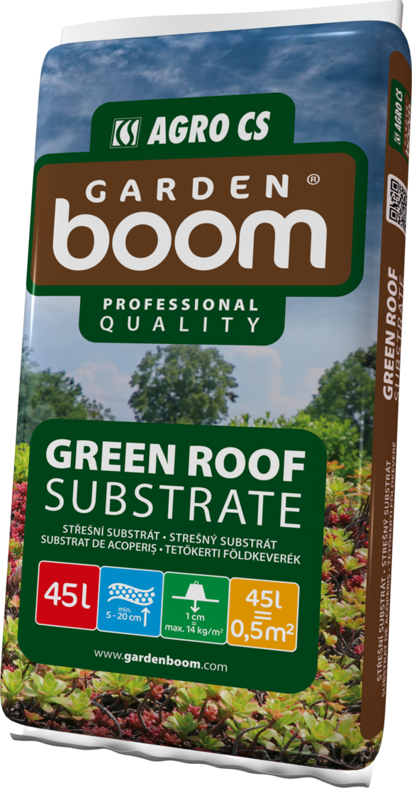GARDEN BOOM substrát Green Roof, 45 l