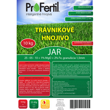 ProFertil JAR 25-05-10+2Fe+1MgO 5-6 mesačné hnojivo (10kg)