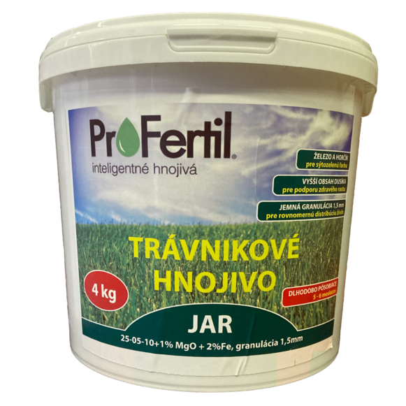ProFertil JAR 25-05-10+2Fe+1MgO 5-6 mesačné hnojivo (4kg)