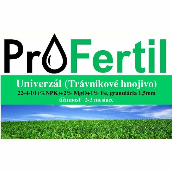 ProFertil Univerzal 22-4-10+2MgO+1%Fe, 1,5 mm hnojivo (20kg)