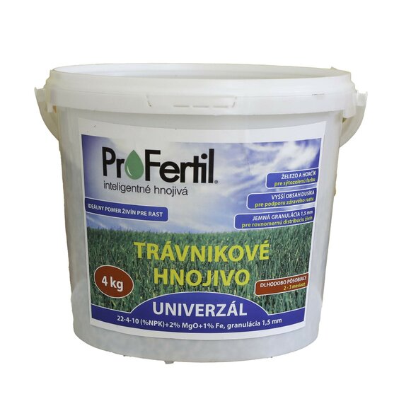 ProFertil Univerzal 22-4-10+2MgO+1%Fe hnojivo (4kg)