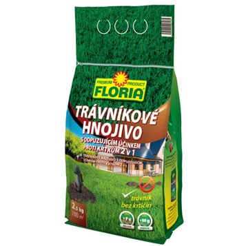 Trávnikové hnojivo s odpudzujúcim účinkom proti krtkom 2,5 kg