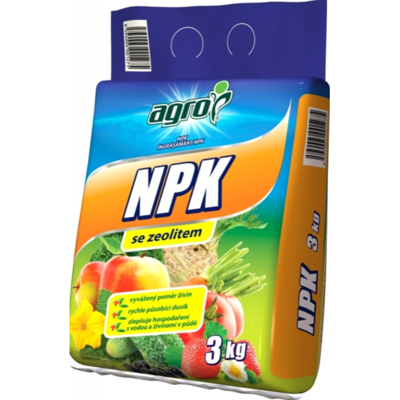 Univerzálne hnojivo NPK 3 kg
