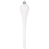 Gule Vianoce, sada, 15 ks, 3,5-6-8 cm, bielo-strieborné