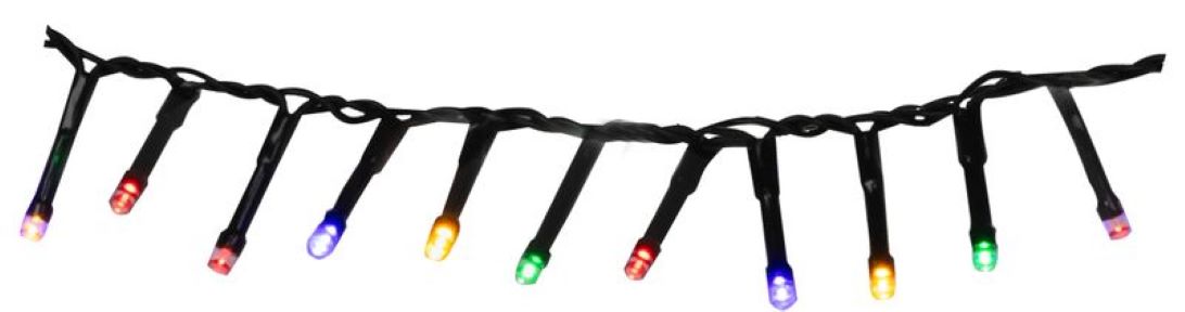 Reťaz Errai, 320 LED multicolor,8 funkcií,