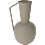 Kovový svietnik, čierny – 13 cm x 16 cm (Kópia)