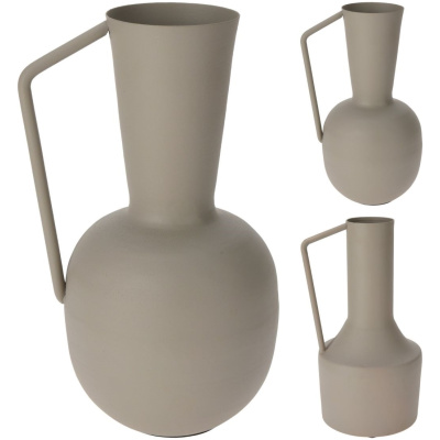 Kovový svietnik, čierny – 13 cm x 16 cm (Kópia)