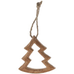 Drevená dekorácia – 10 cm , 3 druhy