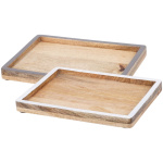 Drevený servírovací tanier , hviezda – 25 cm (Kópia)