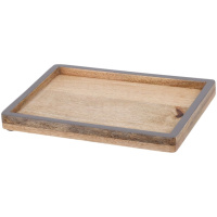 Drevený servírovací tanier , hviezda – 25 cm (Kópia)