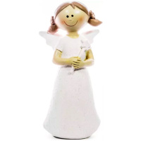 Anjel stojací, polyresin, 12 cm