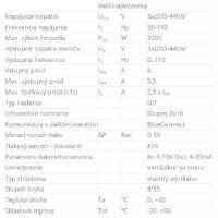 Frekvenčný menič ARCHIMEDE ITTP 2,2kW/400V -BC (LCD)