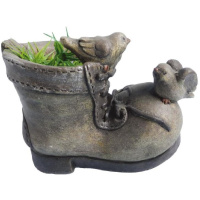 Bačkora/kvetináč, magnesia, 30x19x23 cm