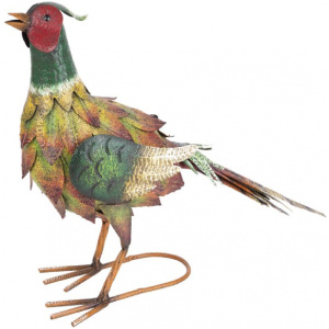 Bažant, plech, 54,5×16,5×39,5 cm