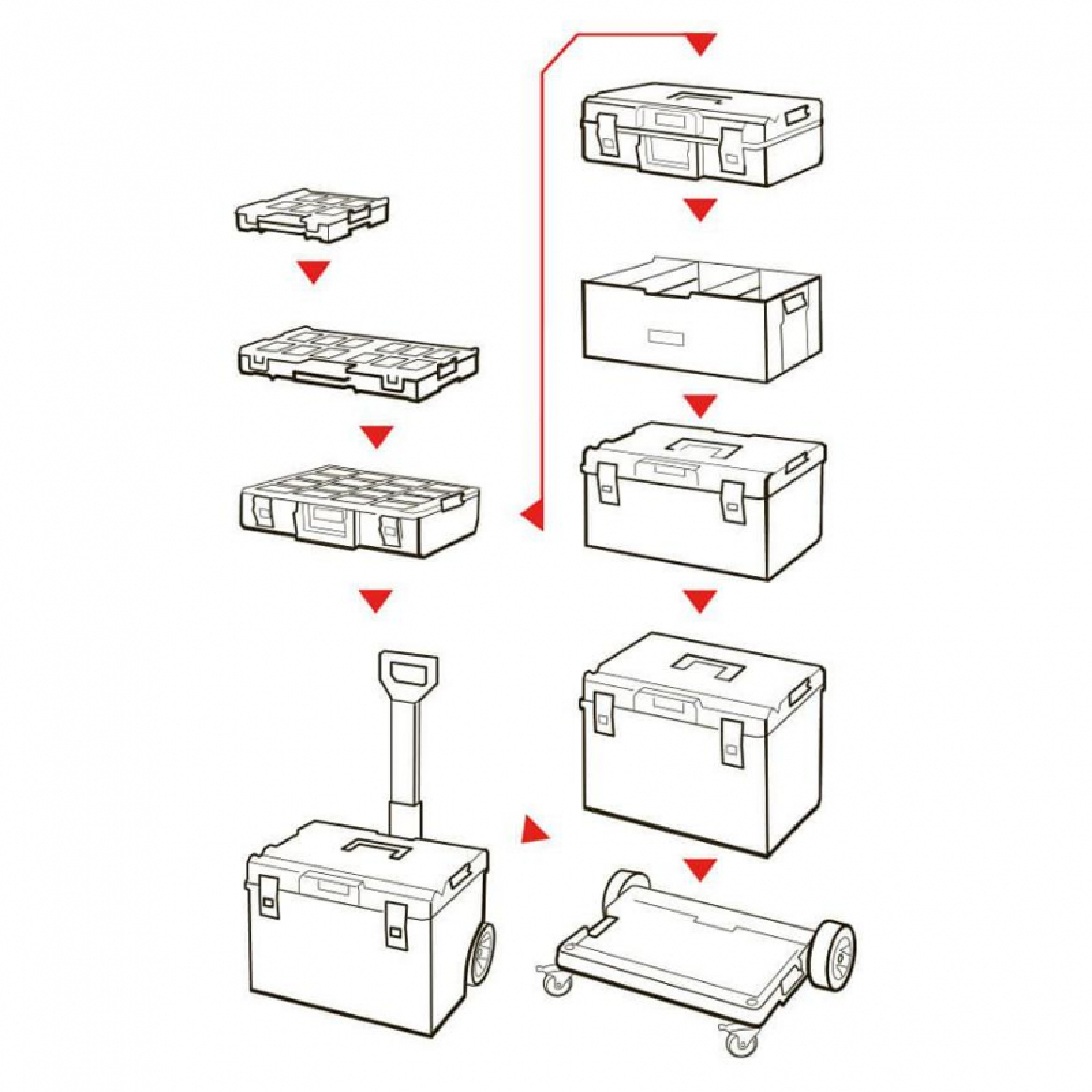 Box QBRICK® System PRO Cart