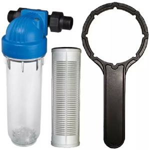 Filter Atlas 1″ bez preplachu, rotácia vývodov, plast