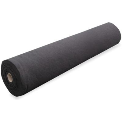 Geotextília 400 g/m² – čierna, PES, 2 x 50 m