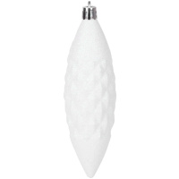 Gule Vianoce, sada, 31 ks, 5-6-8-12 cm, bielo-strieborné