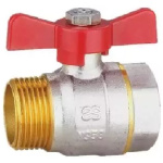 Guľový ventil 3/4′ MF motýľ