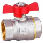 Guľový ventil 3/4″ FF motýľ