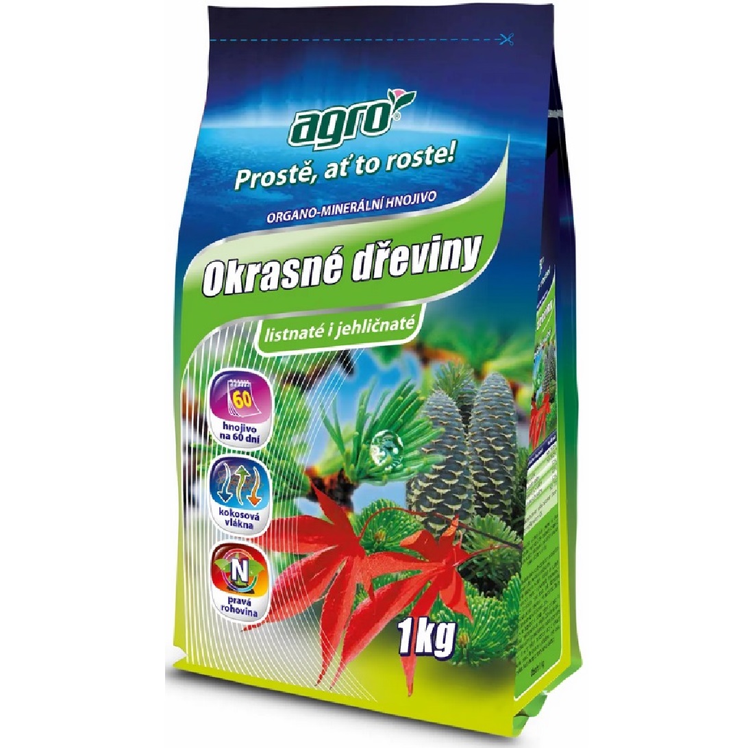 Hnojivo Agro OM Okrasné dreviny 1 Kg
