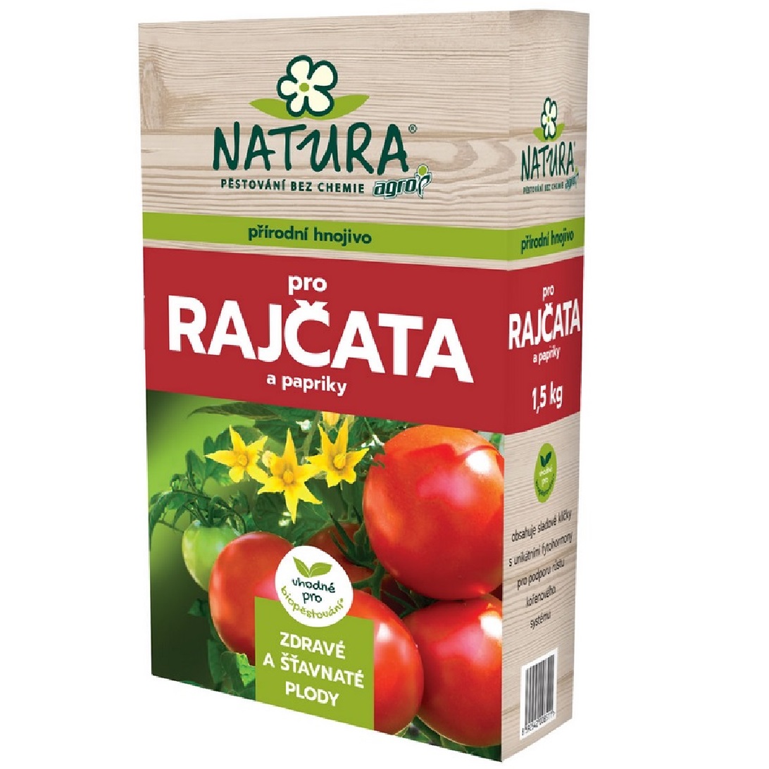 Hnojivo NATURA org. na paradajky a papriky 1,5 kg