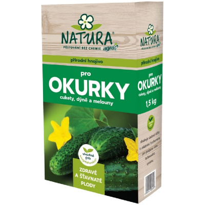 Hnojivo NATURA org. na uhorky, cukety a melóny 1,5 kg