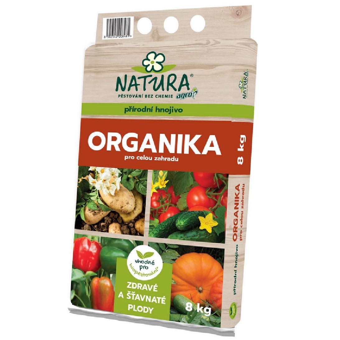 Hnojivo NATURA – ORGANIKA na celú záhradu 8kg