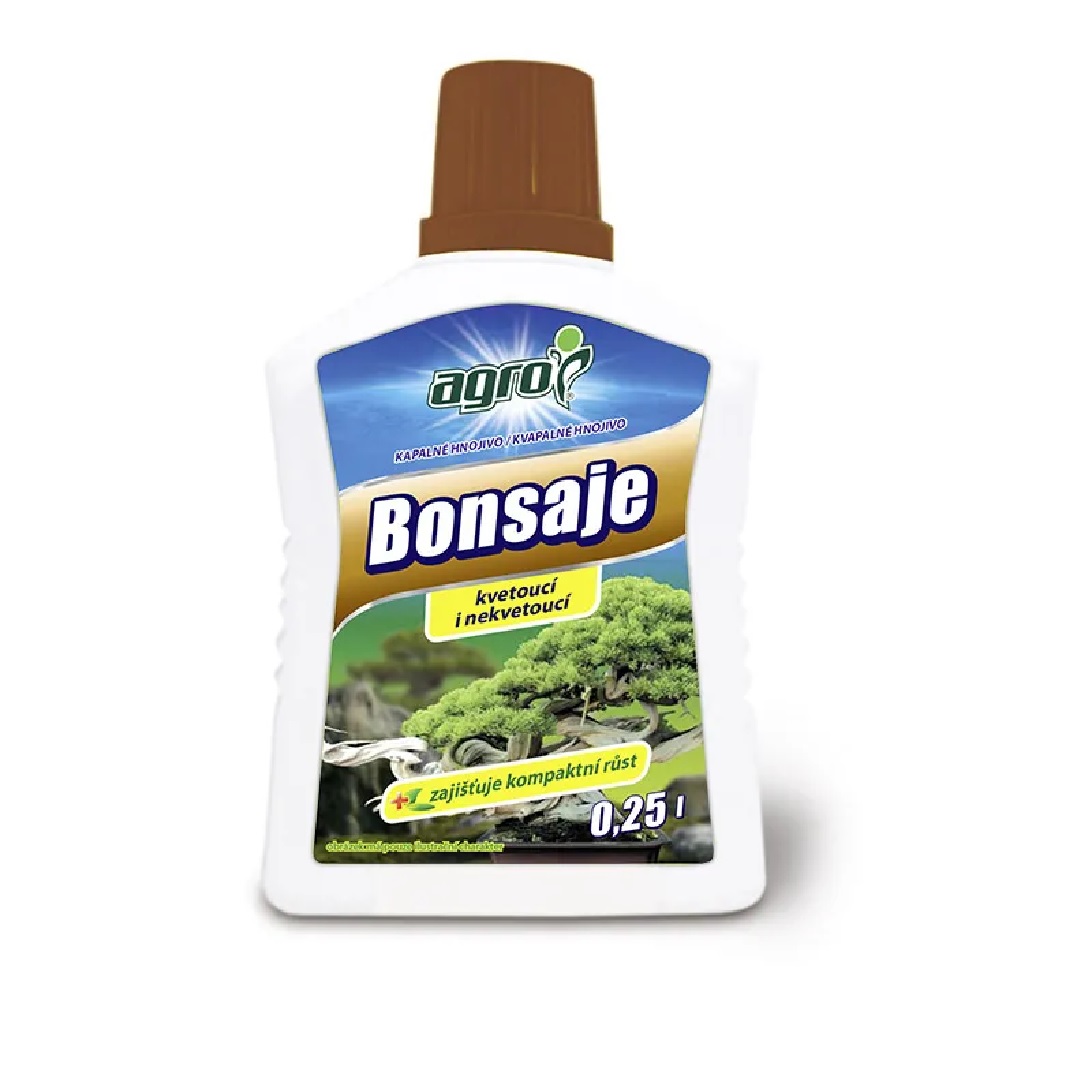 Hnojivo kvapalné na BONSAJE 0,25L AGRO