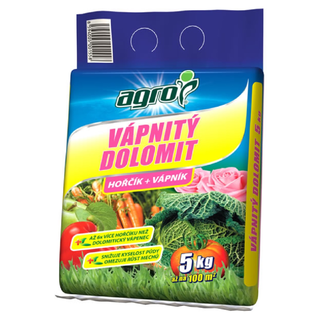 Hnojivo minerálne Vápnitý dolomit 5 Kg