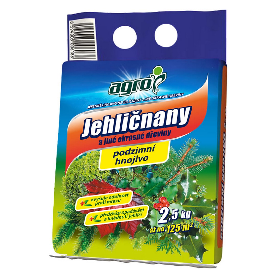 Hnojivo minerálne jesenné na ihličnany a okr.dreviny 2,5kg