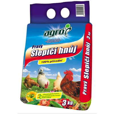 Hnojivo slepačí hnoj 3kg