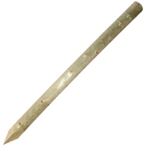 Kôl drevený – s hrotom, Ø 5 cm