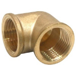 Koleno 90° s 3/4″ VNZ/VNZ mosadz