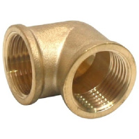 Koleno 90° s 3/4″ VNZ/VNZ mosadz