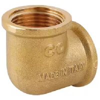Koleno 90° s 1″ VNZ/VNZ mosadz