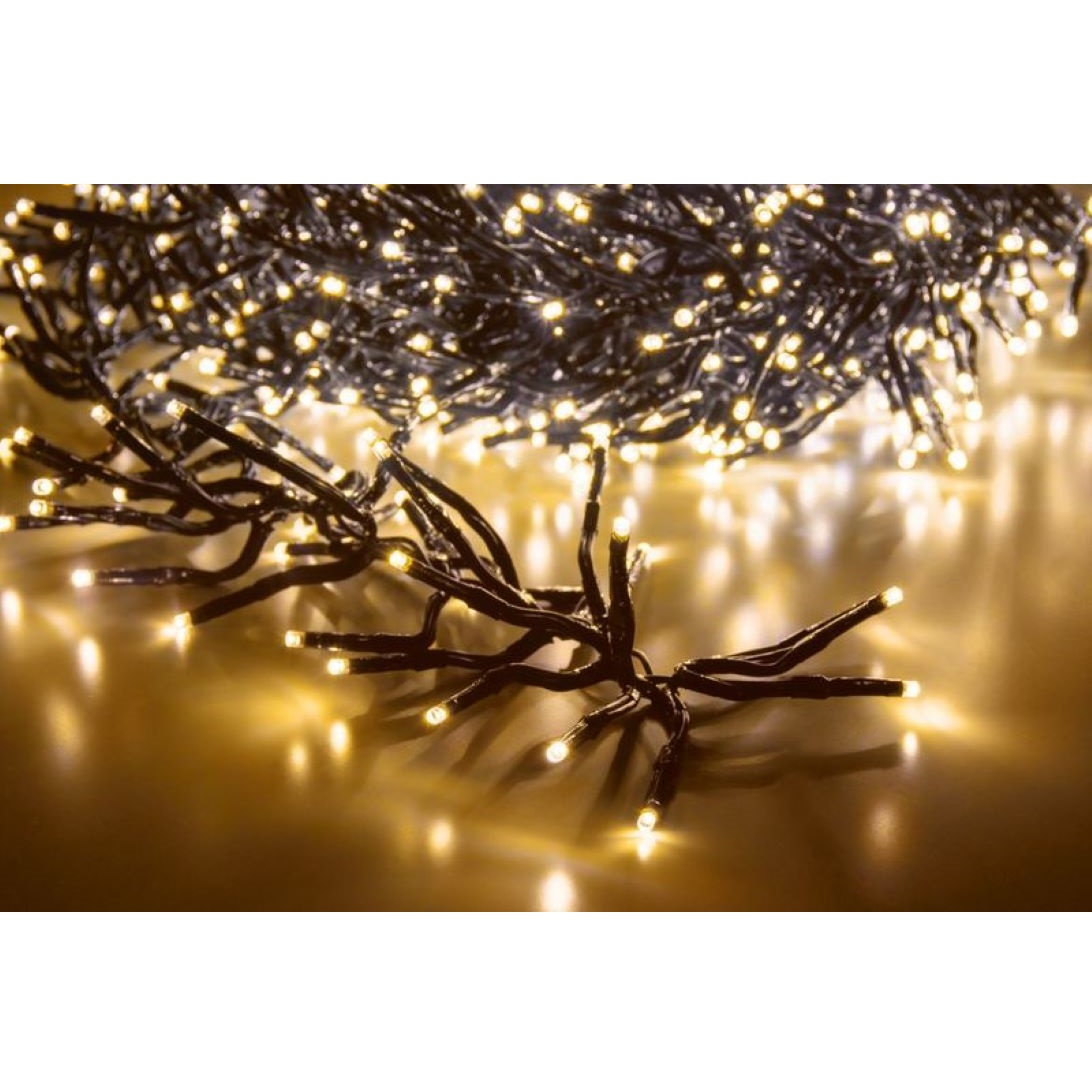 Reťaz 1120 LED teplá biela, 230V, exteriér