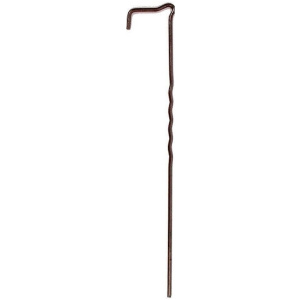 Kotviace skoby oceľové 30 cm, hr. 4 mm, tvar L