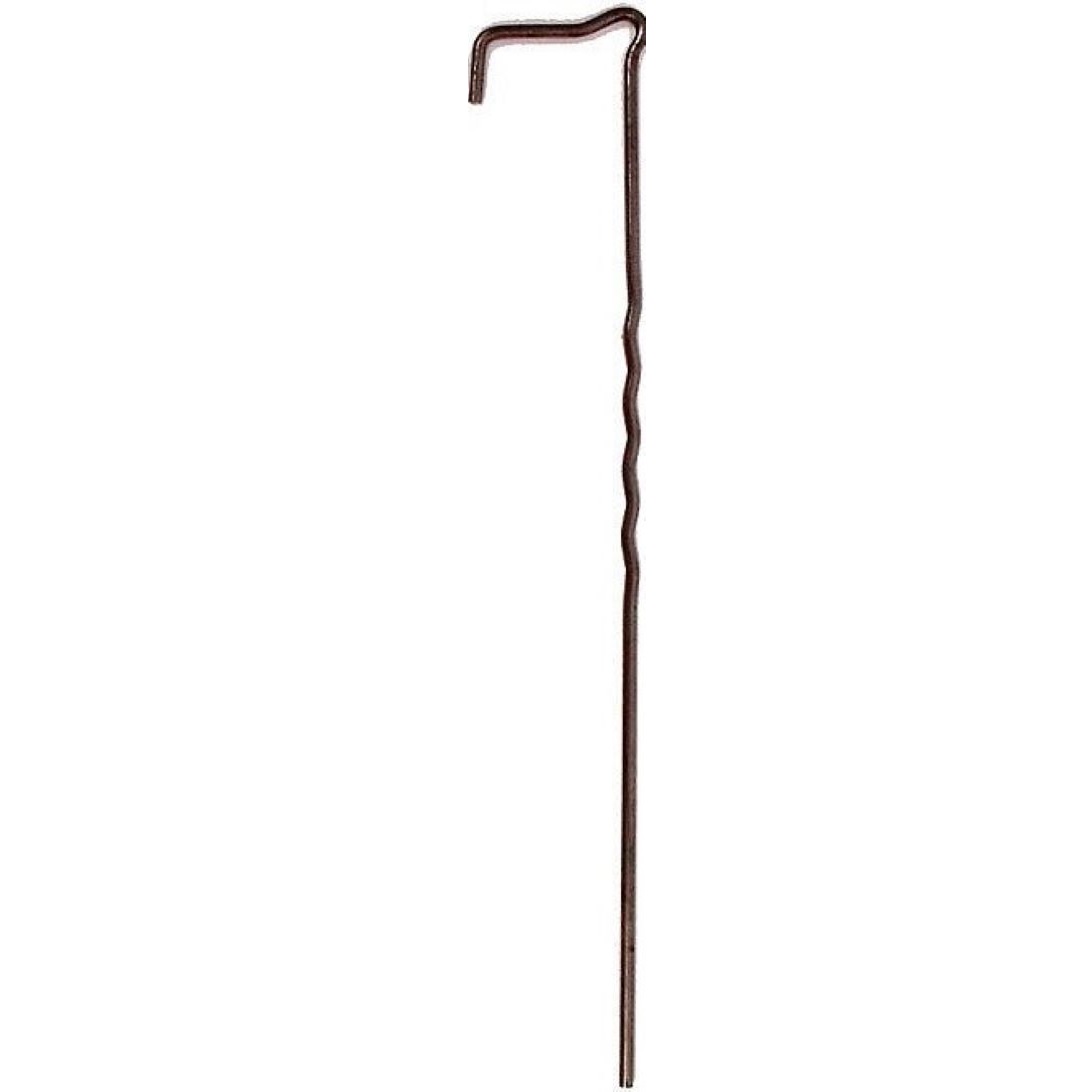 Kotviace skoby oceľové 30 cm, hr. 4 mm, tvar L