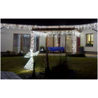 LED Svetelný anjel 190 cm, studená biela, 200 LED