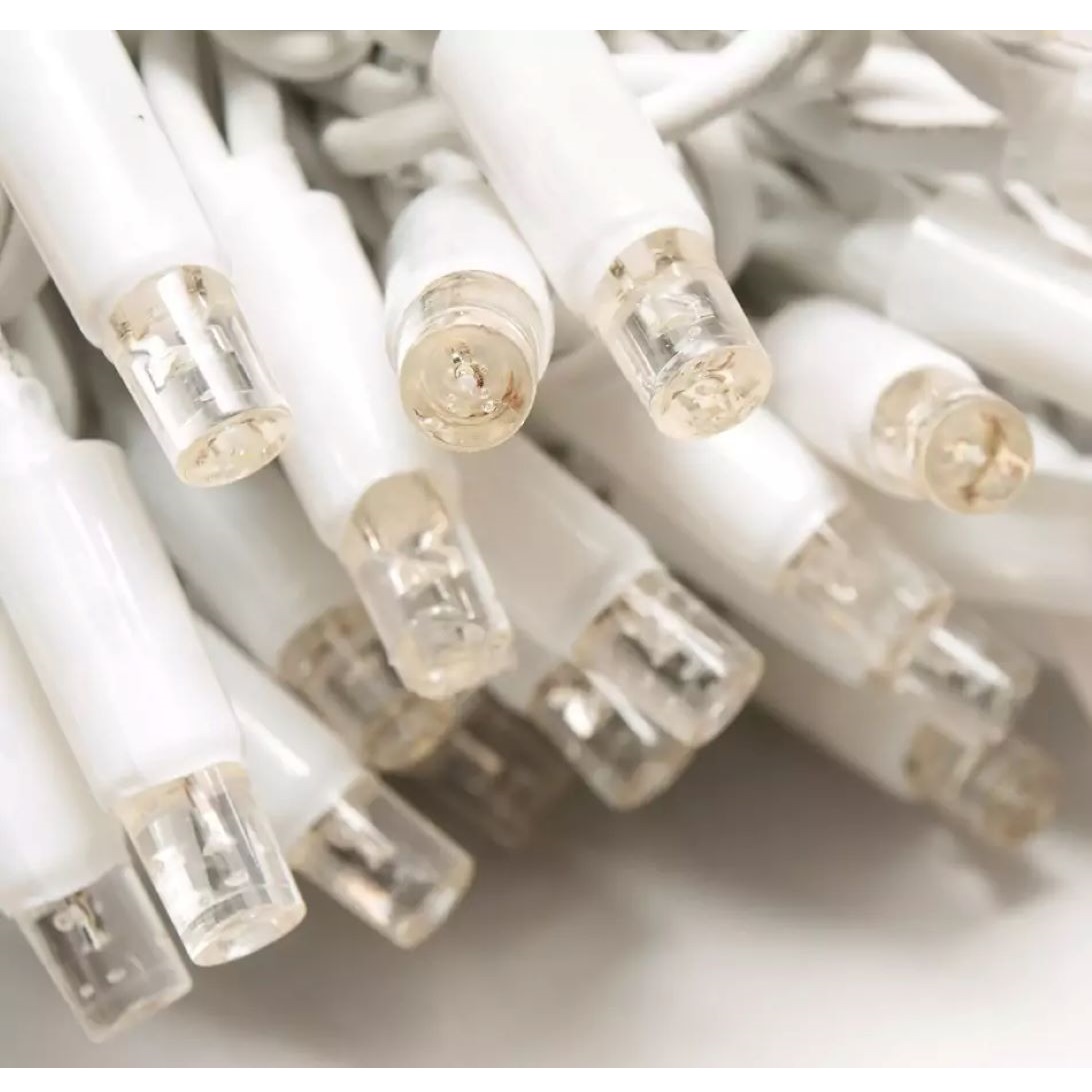 LED svetelné cencúle – 3x1m, studená biela