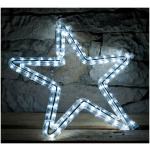 LED svetelný motív – hviezda, 40 cm, studená biela