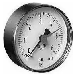 Manometer 0 -10 bar zadný