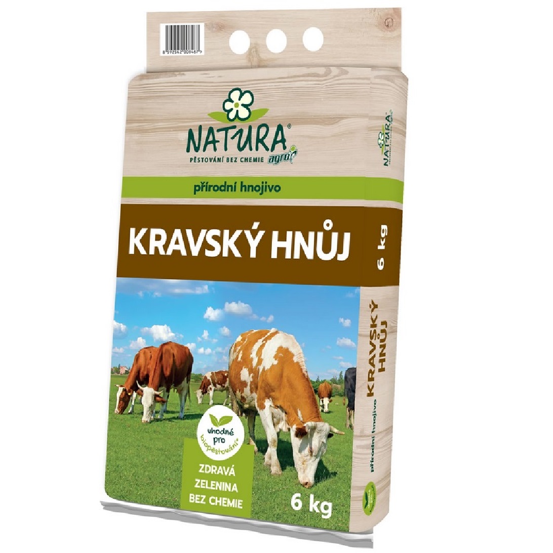 NATURA Kravský hnoj 6kg