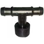 Nástrčný T-kus s 3/4″ VOZ na kvapkovacie potrubie