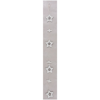 Ozdoba MagicHome Vianoce Woodeco, Mliečna dráha, bal. 5 ks, 90×8 cm