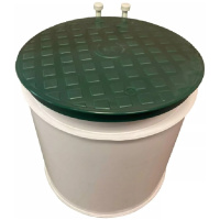 Podzemná šachta s vetraním, priemer 70 cm