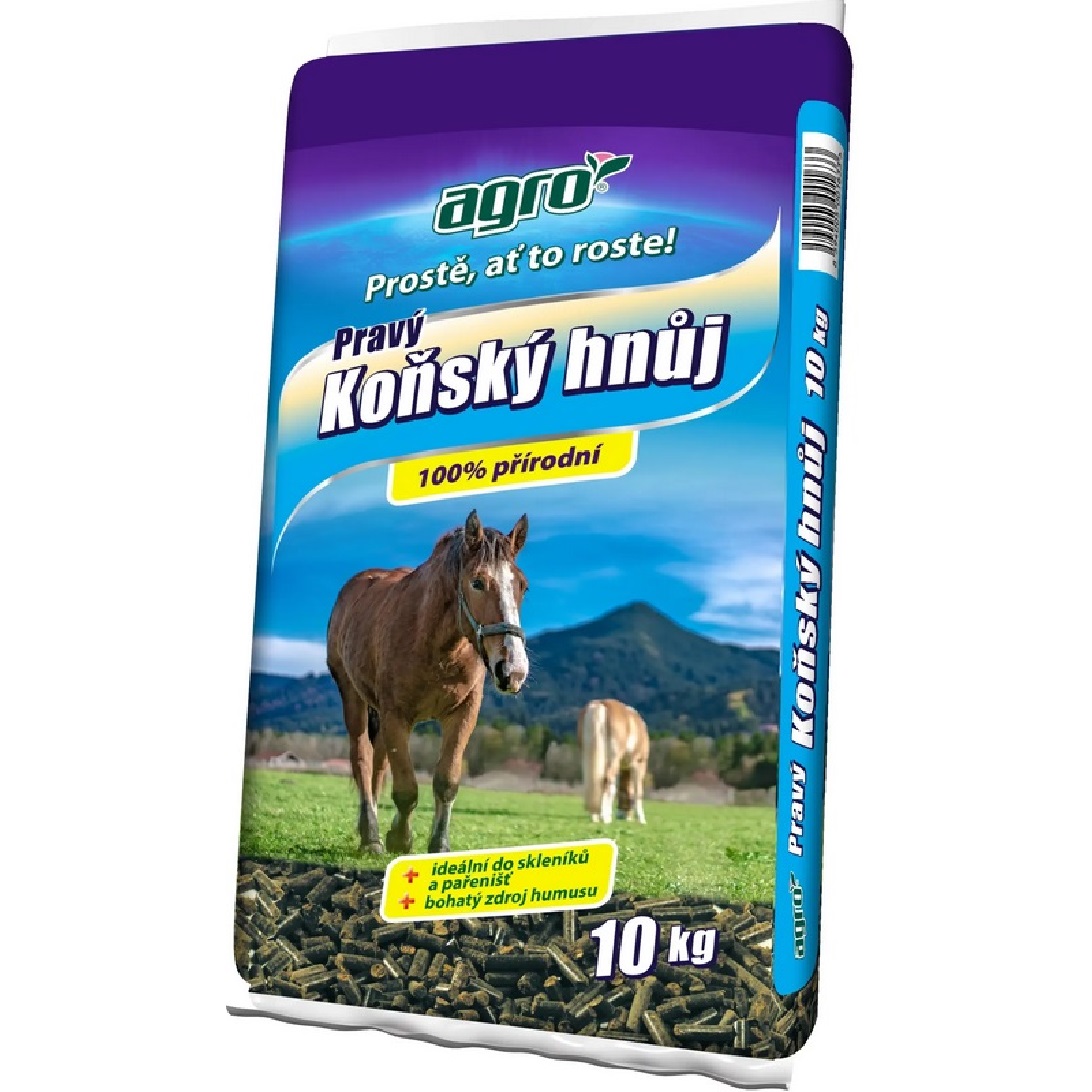 Pravý konský hnoj 10 kg